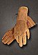 LARP Handschuhe Leder, braun